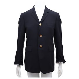 Thom Browne Jacket Pants Suit Setup Set Blue