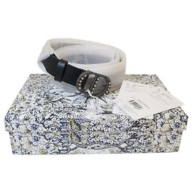Dior Mountain Crystal Gürtel Silver Silber