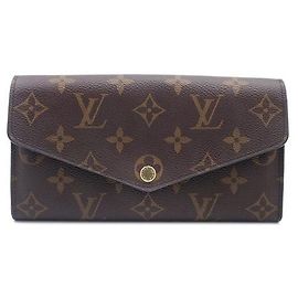 Louis Vuitton Portafoglio Sarah Envelope Monogram Canvas Marrone