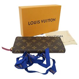 Louis Vuitton Carteira Clemence em Monogram Canvas Nova Grade Multicor