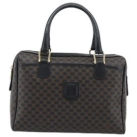 Céline Celine Macadam Macadam in pelle Medium Nero