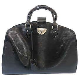 Saco tote Louis Vuitton Ponnect GM em couro marrom Marrom