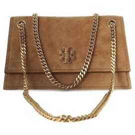 Tory Burch KIRA TURNLOCK MINI BAG Marrom