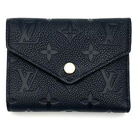Louis Vuitton Victorin Wallet Empreinte Black Black