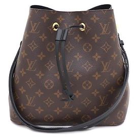 Louis Vuitton Borsa a tracolla a secchiello NeoNoe Monogram Nero