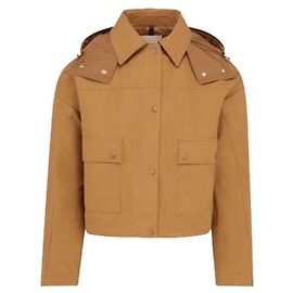Giacca con cappuccio Moncler ROUZIC Camel Marrone