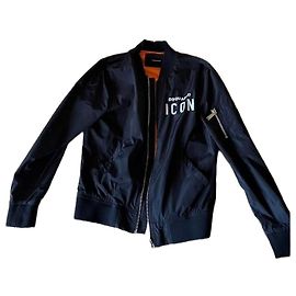 Dsquared2 ICON Bomber Jacket Black