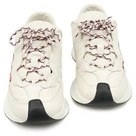 Gucci Sapatilhas Interlocking Stripe Run para homem Branco