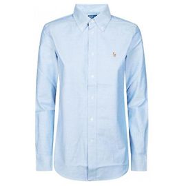 POLO RALPH LAUREN Button Down Shirt Blue Blue