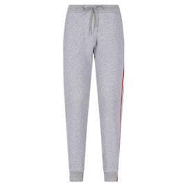 Thom Browne Calças de jogging Classic Loopback com riscas Marrom