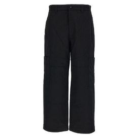 Thom Browne Cotton Twill Chap Painter Pants Black