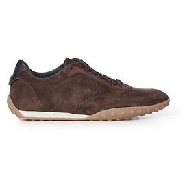 Tod's Sneakers in pelle e camoscio Marrone