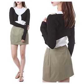 Jacquemus Gerippte Crop-Cardigan mit Mikro-Gold-Logo Schwarz