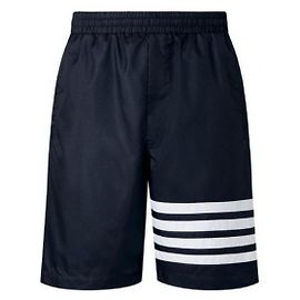 Thom Browne Pantaloncini TRACK RIPSTOP 4-BAR Navy Blu