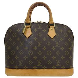 Louis Vuitton Saco Tote Alma em canvas Monogram Multicor