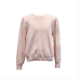 Thom Browne Diagonal Armband Milano Stitch Knit Pink Pink