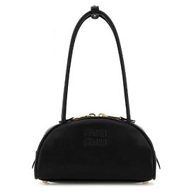 Miu Miu Sac à main en cuir Noir