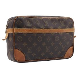 Louis Vuitton Compiegne Canvas 28 Castaño