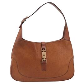Gucci Jackie Original Leather Medium Marrone