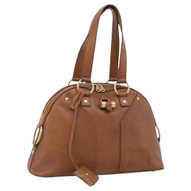 Autre Marque Saint Laurent Muse Leather Small Marrom