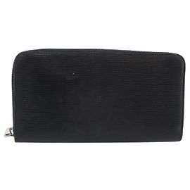 Louis Vuitton Zippy Epi Leather Vertical Nero