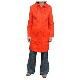 Apc Gabardina A.P.C. de algodón naranja Naranja