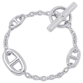 Hermès Bracciale Hermes Chaine d'Ancre Farandole Argento