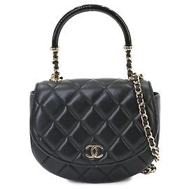 Bolsa Two-Way Chanel Matelassé Preto