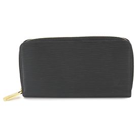 Louis Vuitton Epi Zippy Wallet Black