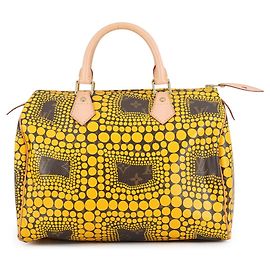 Borsa Louis Vuitton Monogram Town Pumpkin Dot Speedy 30 Giallo Monogramma