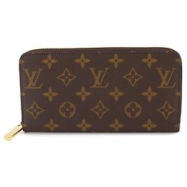 Louis Vuitton Monogram Bi-Fold Long Wallet Brown Monogram