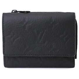 Cartera Louis Vuitton Monogram Tri-fold Negro Monograma