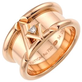 Louis Vuitton LV Vault One #54 Pink Gold Ring Golden