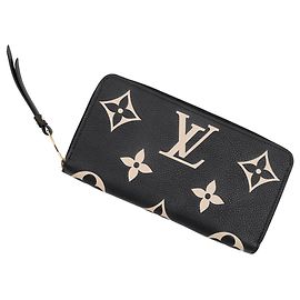 Cartera Larga Louis Vuitton Monogram Empreinte Negro Multicolor Beige Monograma