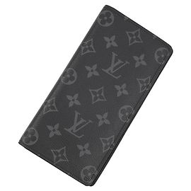 Louis Vuitton Monogram Eclipse Long Wallet Black Monogram