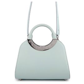 Bulgari Bvlgari Light Blue Leather Handbag Light blue