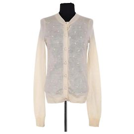 Cardigan Chanel Beige en Laine Beige