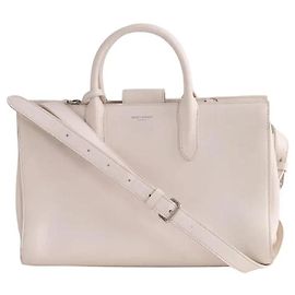 Autre Marque Saint Laurent borsa a tracolla pelle ecru Crudo