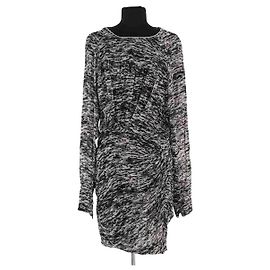 Isabel Marant Black Viscose Dress Black