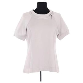 T-shirt Louis Vuitton bege de algodão Bege