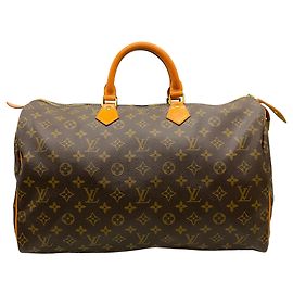 Bolsa Louis Vuitton 1998 Monogram Canvas Speedy 40 Marrom