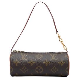Sac à main Louis Vuitton Monogram Papillon Pochette Marron Marron