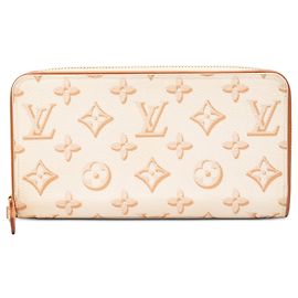 Cartera larga Zippy Louis Vuitton Monogram Fall For You Beige Beige