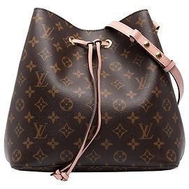 Borsa a secchiello Louis Vuitton Monogram Neonoe MM Marrone Marrone