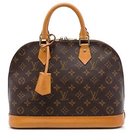 mala Louis Vuitton Monogram Alma PM Castanha Marrom