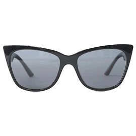 Occhiali da sole Prada SPR 23X in Black/White Nero