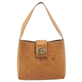 Céline Celine C Macadam Canvas and Leather Marron