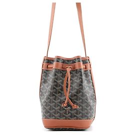Borsa a secchiello Goyard Petit Flot Nero