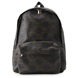 Céline Mochila Celine Triomphe Medium Backpack XL Preto