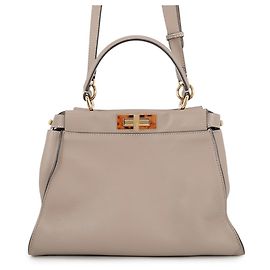 mala Fendi Peekaboo Marrom